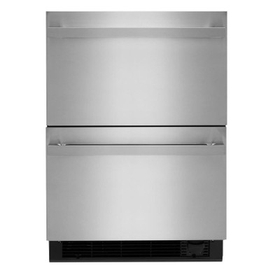 Jennair® NOIR 24" Double Drawer Refrigerator/Freezer JUCFP242HM