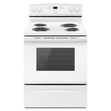 30-inch Amana® Electric Range with Bake Assist Temps YACR4303MFW