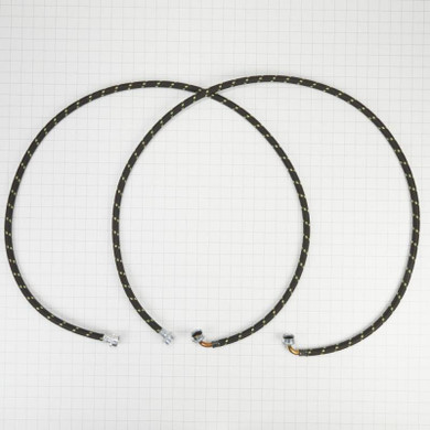 6' Braided hoses with 90 degree elbow 1700 PSI - 2 Pack 8212638RP