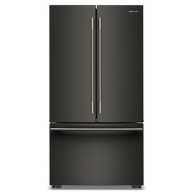 Kitchenaid® 24 cu. ft. 36-Inch Width Counter-Depth French Door Refrigerator with Interior Dispense KRFC236SBE