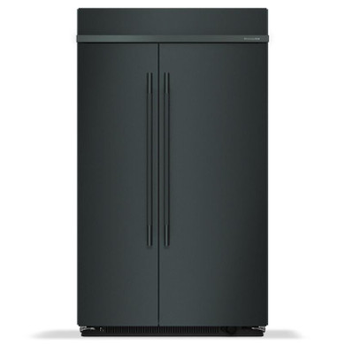 Kitchenaid® 30 Cu. Ft. 48" Built-In Side-by-Side Refrigerator with Platinum Interior KBSN748SJP