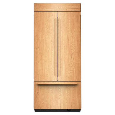 Kitchenaid® 20.8 Cu. Ft. 36" Built-In Panel-Ready French Door Bottom Mount Refrigerator with Platinum Interior KBFN536TPA