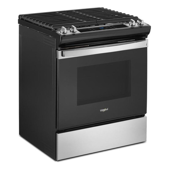 5.0 Cu. Ft. Whirlpool® Gas Range with Frozen Bake™ Technology WEG515S0LS 5.0 Cu. Ft. Whirlpool® Gas Range with Frozen Bake™ Technology WEG515S0LS