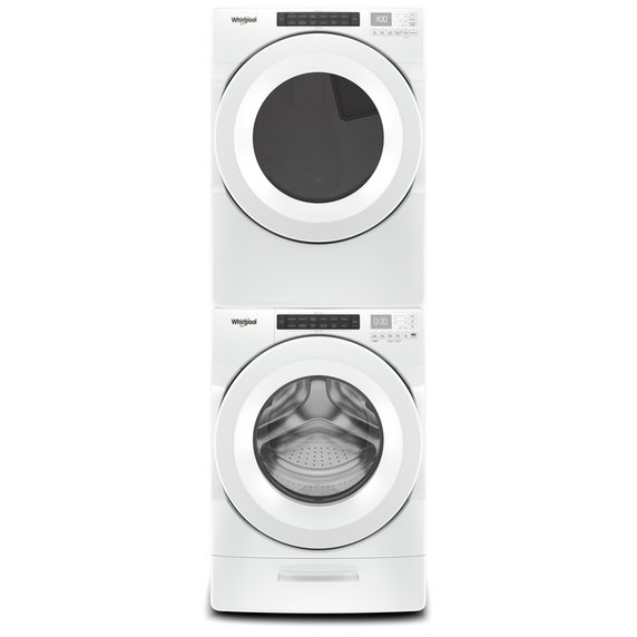 Whirlpool® 7.4 cu.ft Front Load Long Vent Gas Dryer with Intuitive Controls WGD560LHW