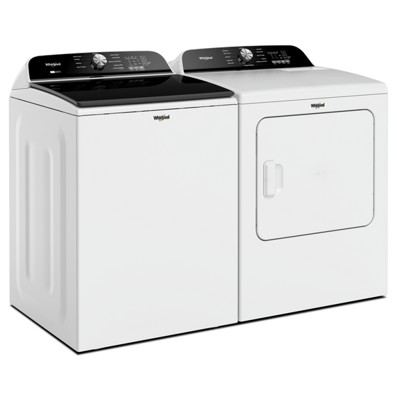 7.0 Cu. Ft. Whirlpool® Top Load Gas Dryer with Moisture Sensor WGD6150PW