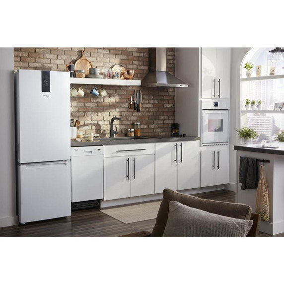 Whirlpool® 24-inch Wide Garage-Ready Bottom-Freezer Refrigerator - 12.9 cu. ft. WRB533CZJW Whirlpool® 24-inch Wide Garage-Ready Bottom-Freezer Refrigerator - 12.9 cu. ft. WRB533CZJW