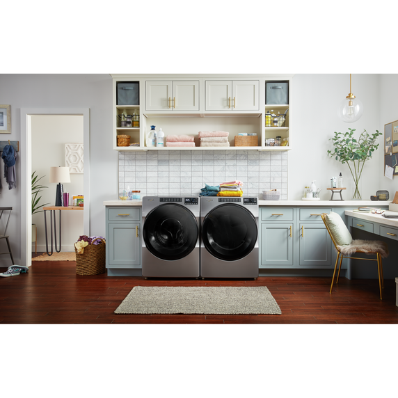 Whirlpool® 5.2 Cu. Ft. Front Load Washer with Quick Wash Cycle WFW5605MC