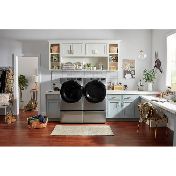 Whirlpool® 5.2 Cu. Ft. Front Load Washer with Quick Wash Cycle WFW5605MC