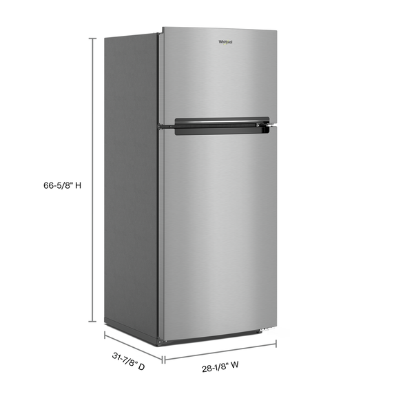 Whirlpool® 28-inch Wide Top-Freezer Refrigerator - 16.3 Cu. Ft. WRTX5028PM