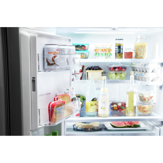 Whirlpool® 36-inch Wide Counter Depth French Door Refrigerator - 24 cu. ft. WRF954CIHZ