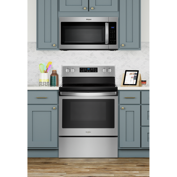 Whirlpool® 1.7 cu. ft. Microwave Hood Combination with Electronic Touch Controls YWMH31017HS