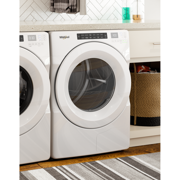 Whirlpool® 7.4 cu.ft Front Load Heat Pump Dryer with Intiutitive Touch Controls, Advanced Moisture Sensing YWHD560CHW