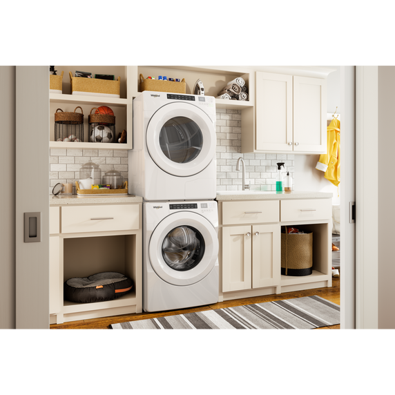 Whirlpool® 7.4 cu.ft Front Load Heat Pump Dryer with Intiutitive Touch Controls, Advanced Moisture Sensing YWHD560CHW