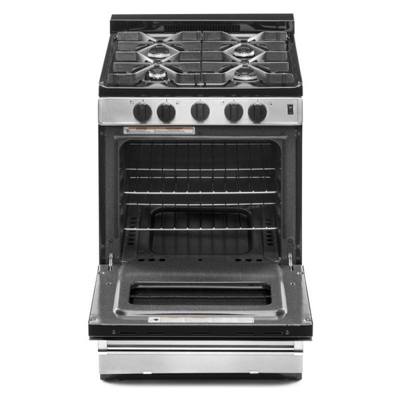 Whirlpool® 24-inch Freestanding Gas Range with Sealed Burners WFG500M4HS