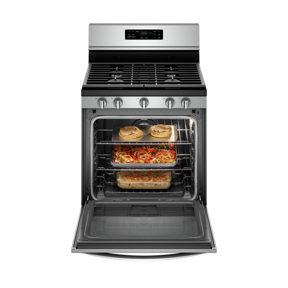 Whirlpool® 5.8 cu. ft. Freestanding Gas Range with Frozen Bake™ Technology WFG775H0HZ