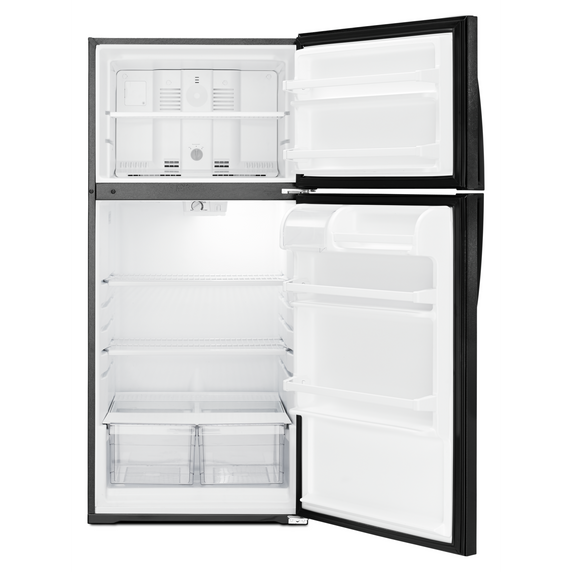 Whirlpool® 28-inch Wide Top Freezer Refrigerator - 14 cu. ft. WRT134TFDB