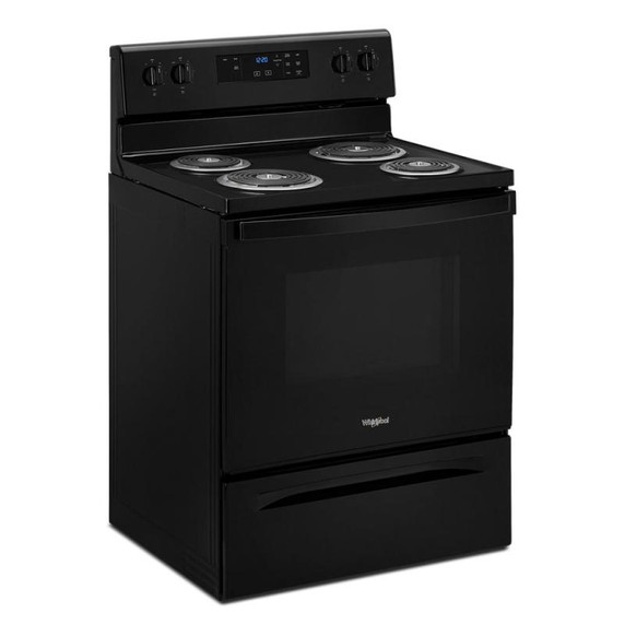 4.8 cu. ft. Whirlpool® electric range with Keep Warm setting YWFC150M0JB