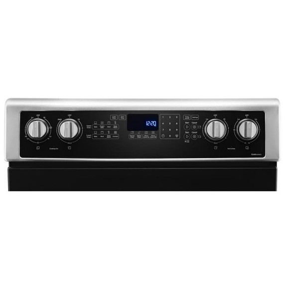 Whirlpool® 6.7 Cu. Ft. Electric Double Oven Range with True Convection YWGE745C0FS