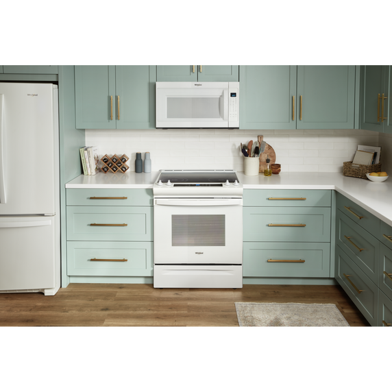 4.8 Cu. Ft. Whirlpool® Electric Range with Frozen Bake™ Technology YWEE515S0LW