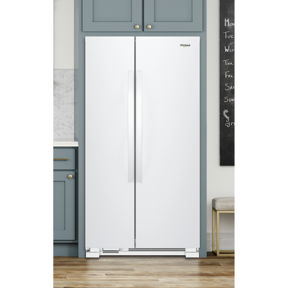 Whirlpool® 33-inch Wide Side-by-Side Refrigerator - 22 cu. ft. WRS312SNHW