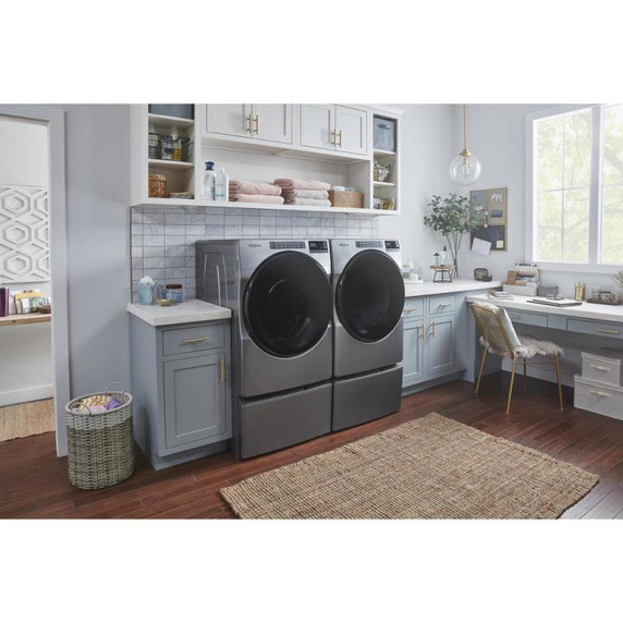 Whirlpool® 15.5" (39.4 cm) Pedestal for Front Load Washer and Dryer with Storage WFP2715HC
