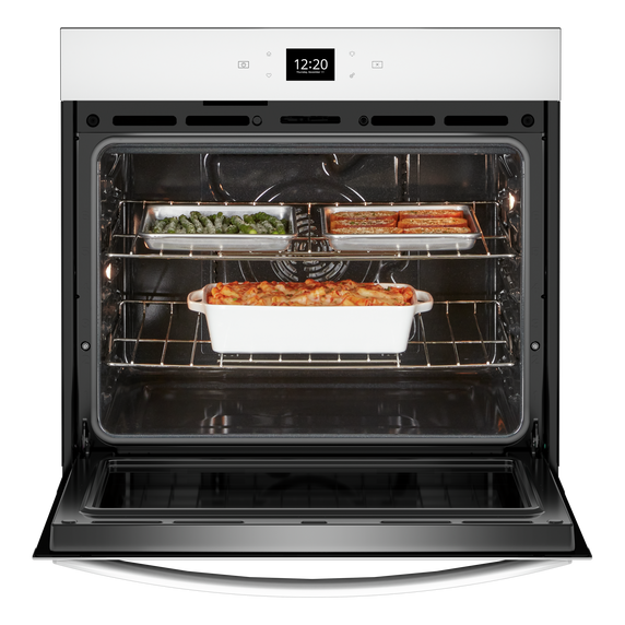 Whirlpool® 4.3 Cu. Ft. Single Wall Oven with Air Fry When Connected WOES5027LW