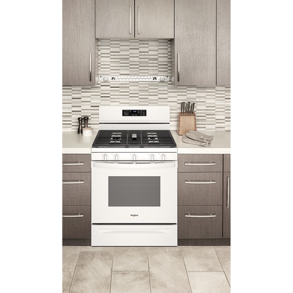 5.0 Cu. Ft. Whirlpool® Gas 5-in-1 Air Fry Oven WFG550S0LW