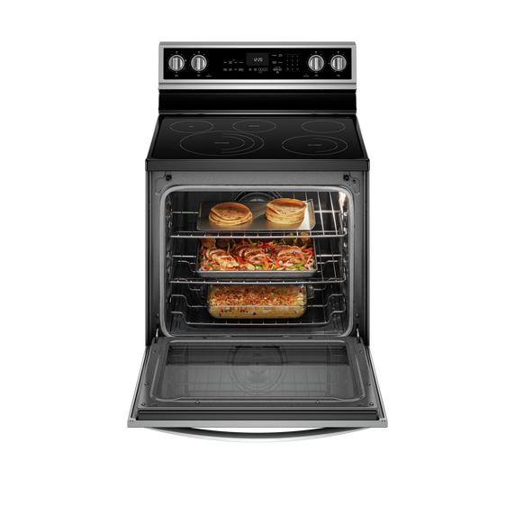 Whirlpool® 6.4 Cu. Ft. Smart Freestanding Electric Range with Frozen Bake™ Technology YWFE975H0HZ