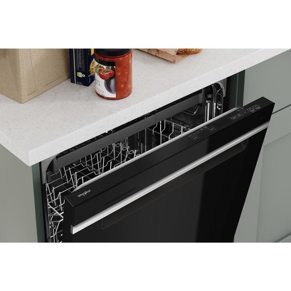 Whirlpool® 24” Stainless Steel Dishwasher with AI Intelligent Wash - 47 dBA WDTA50SAKB Whirlpool® 24” Stainless Steel Dishwasher with AI Intelligent Wash - 47 dBA WDTA50SAKB