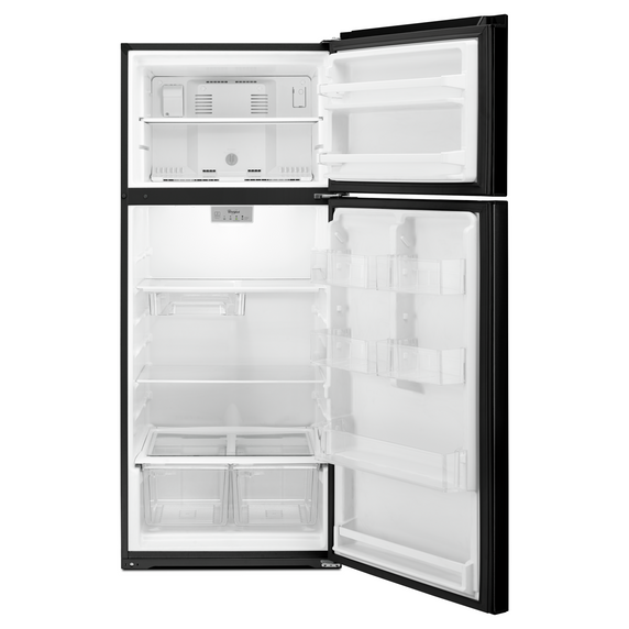 Whirlpool® 28-inch Wide Refrigerator Compatible With The EZ Connect Icemaker Kit – 18 Cu. Ft. WRT518SZFB