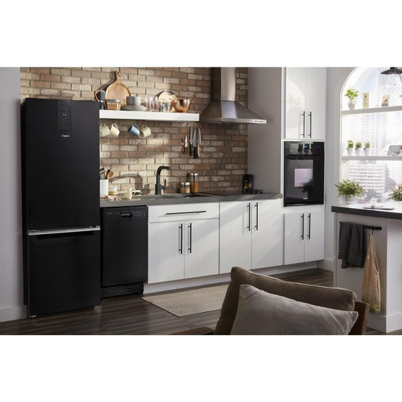 Whirlpool® 24-inch Wide Garage-Ready Bottom-Freezer Refrigerator - 12.9 cu. ft. WRB533CZJB