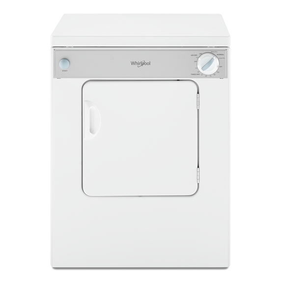 Whirlpool® 3.4 cu. ft. Compact Front Load Dryer with Flexible Installation LDR3822PQ