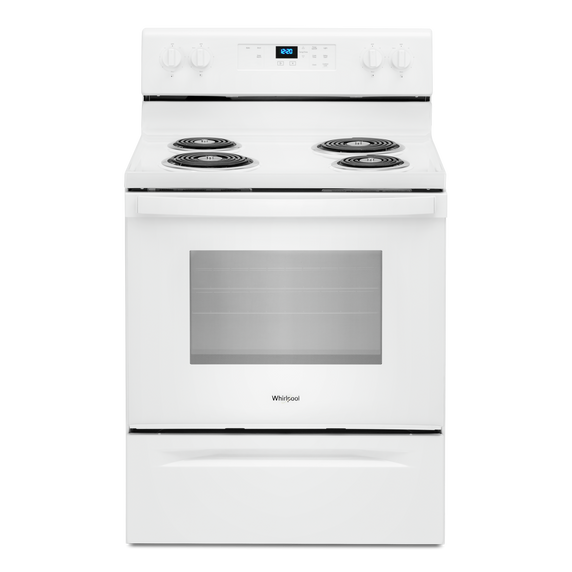 Whirlpool® 4.8 cu. ft. Electric Range with Keep Warm setting YWFC150M0JW