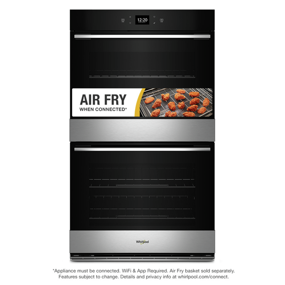 Whirlpool® 10.0 Total Cu. Ft. Double Wall Oven with Air Fry When Connected* WOED5930LZ