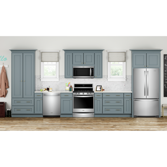 Whirlpool® 5.8 cu. ft. Smart Freestanding Gas Range with EZ-2-Lift™ Grates WFG975H0HZ