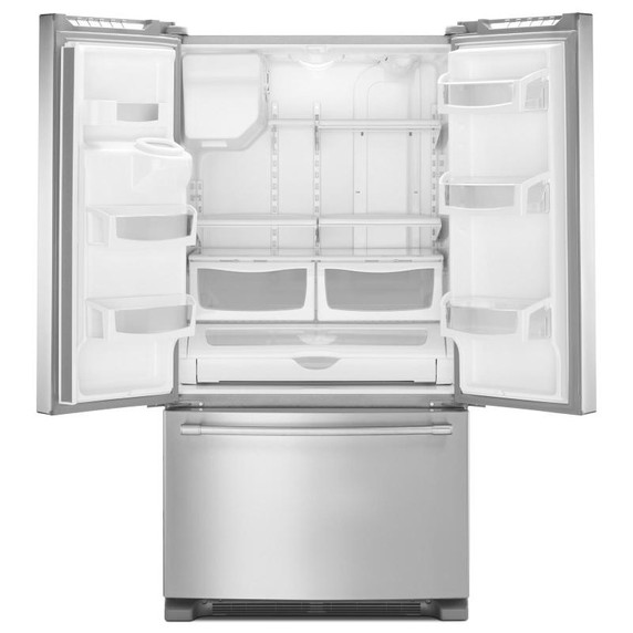 Maytag® 36- Inch Wide French Door Refrigerator with PowerCold® Feature - 25 Cu. Ft. MFI2570FEZ