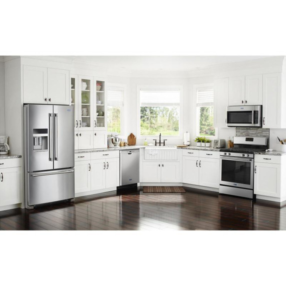 Maytag® 36- Inch Wide French Door Refrigerator with PowerCold® Feature - 25 Cu. Ft. MFI2570FEZ