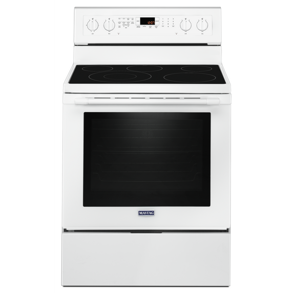 Maytag® 30-Inch Wide Electric Range with True Convection and Power Preheat - 6.4 CU. FT. YMER8800FW