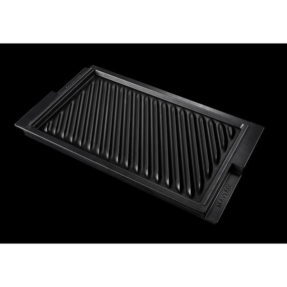 Maytag® 36-Inch Electric Cooktop with Reversible Grill and Griddle MEC8836HS