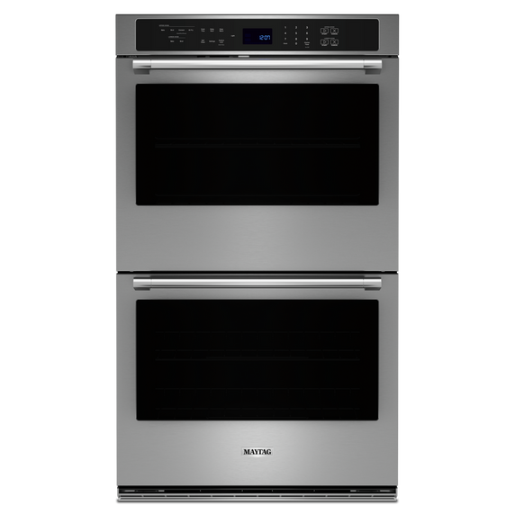 Maytag® 30-inch Double Wall Oven with Air Fry and Basket - 10 cu. ft. MOED6030LZ