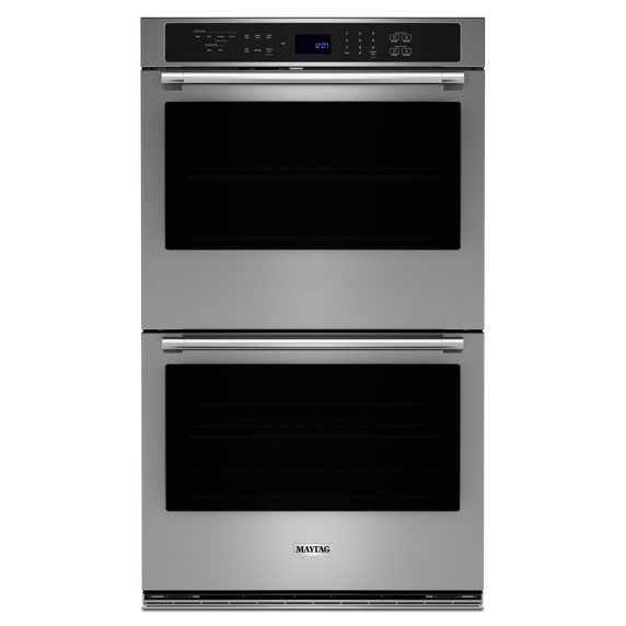 Maytag® 30-inch Double Wall Oven with Air Fry and Basket - 10 cu. ft. MOED6030LZ