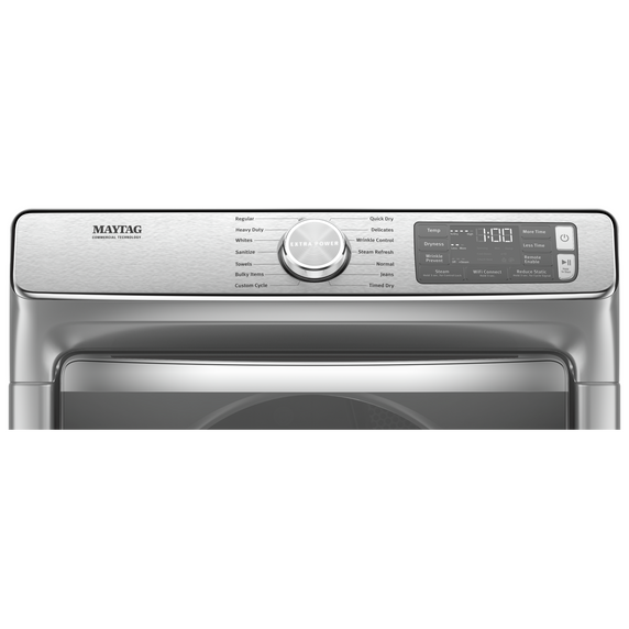 Maytag® Smart Front Load Gas Dryer with Extra Power and Advanced Moisture Sensing Plus - 7.3 cu. ft. MGD8630HC