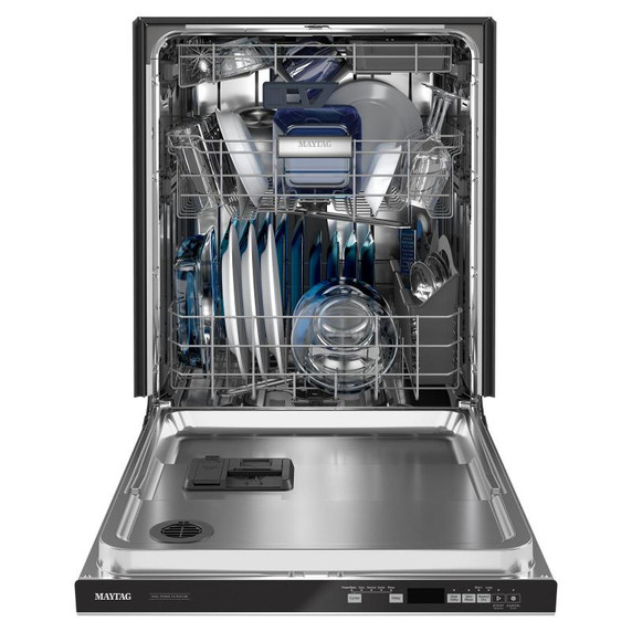 Maytag® Top Control Dishwasher with Dual Power Filtration, PowerBlast® Cycle and 3rd Level Rack MDB8959SKZ