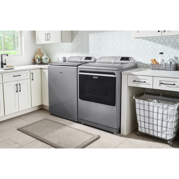 Maytag® Smart Top Load Electric Dryer with Extra Power Button - 7.4 cu. ft. YMED7230HC