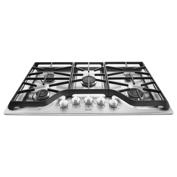 Maytag® 36-inch Wide Gas Cooktop with Power™ Burner MGC7536DS