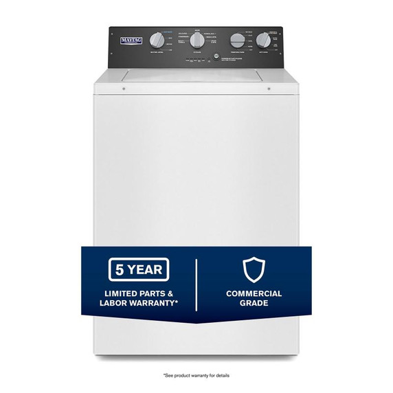 Maytag® Commercial-Grade Residential Agitator Washer - 4.0 cu. ft (I.E.C.) MVWP586GW