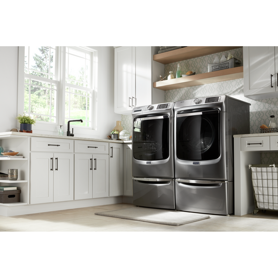 Maytag® Smart Front Load Electric Dryer with Extra Power and Advanced Moisture Sensing with industry-exclusive extra moisture sensor - 7.3 cu. ft. YMED8630HC