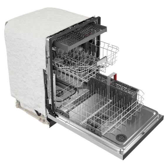 Kitchenaid® 39 dBA Dishwasher in PrintShield™ Finish with Third Level Utensil Rack KDFE204KPS