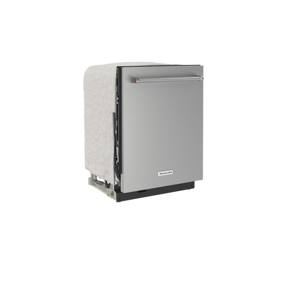 Kitchenaid® 44 dBA Dishwasher in PrintShield™ Finish with FreeFlex™ Third Rack KDFM404KBS