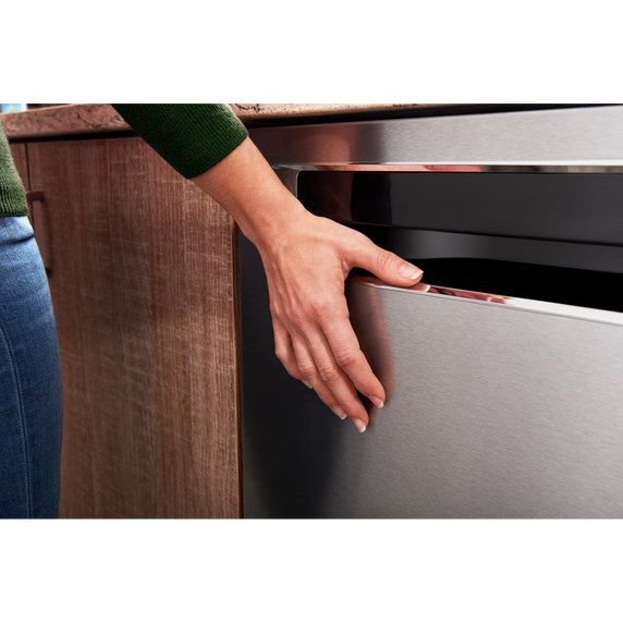 Kitchenaid® 44 dBA Dishwasher in PrintShield™ Finish with FreeFlex™ Third Rack KDFM404KPS